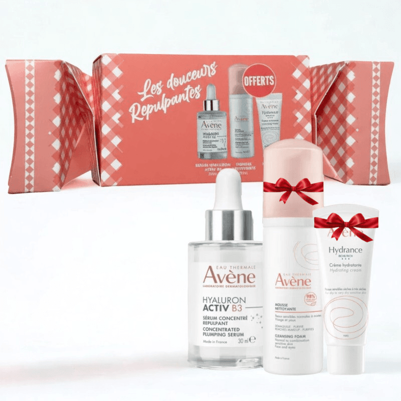 Avène Coffret Sérum HAB3+Mousse NET 50 mL+CR Hydrance Riche 15 mL Gratuit