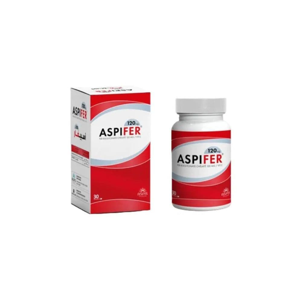 Aspifer 120mg B/30 Gélules
