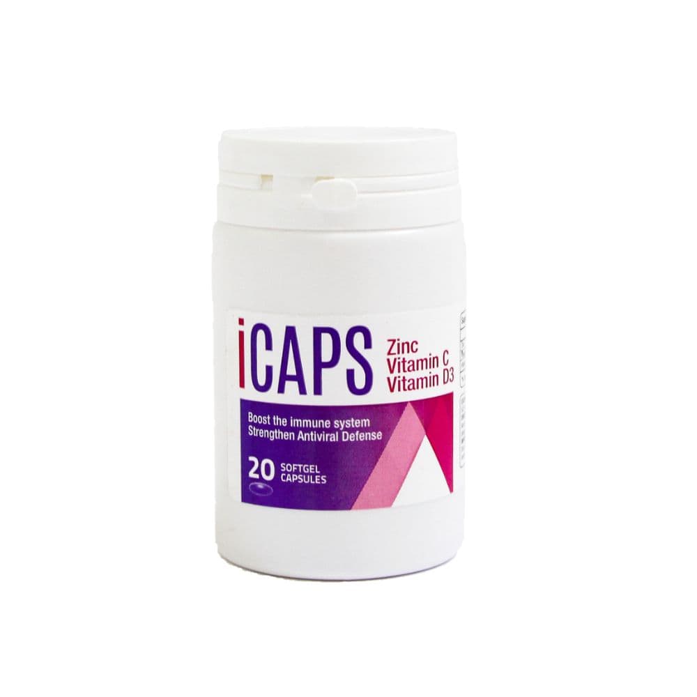 Pharmavera Icaps Zinc+Vit C+Vit D B/20 Capsules