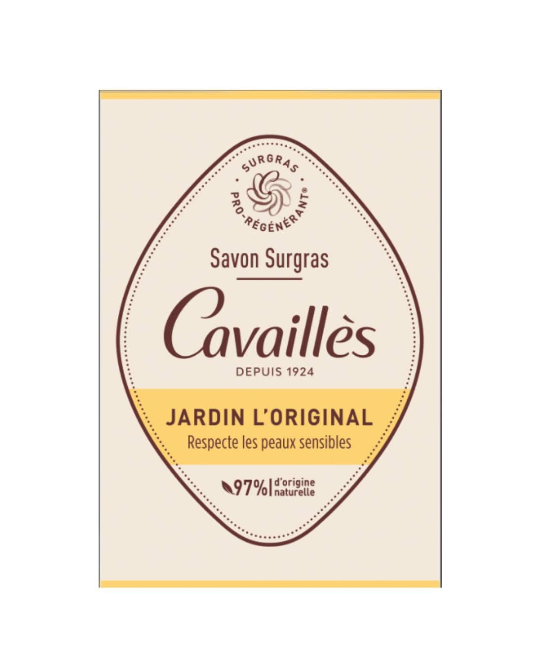ROGE Cavaillès Savon Surgras Jardin L’Original 100 g