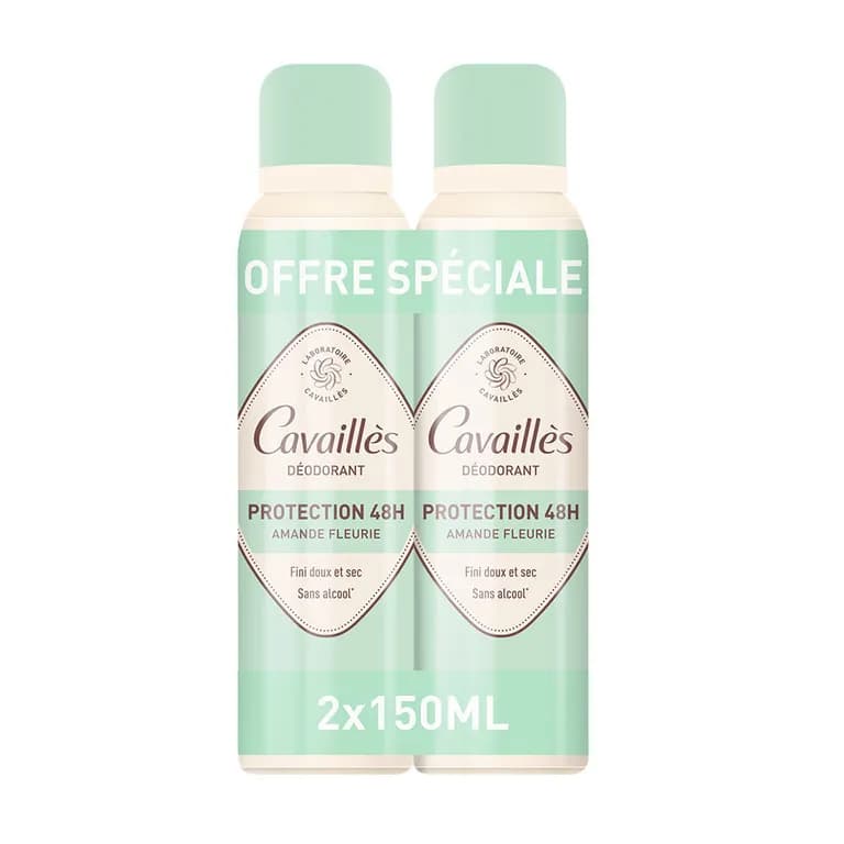 Rogé Cavaillès Lot 2 Déo Amande Fleurie Spray 150mL