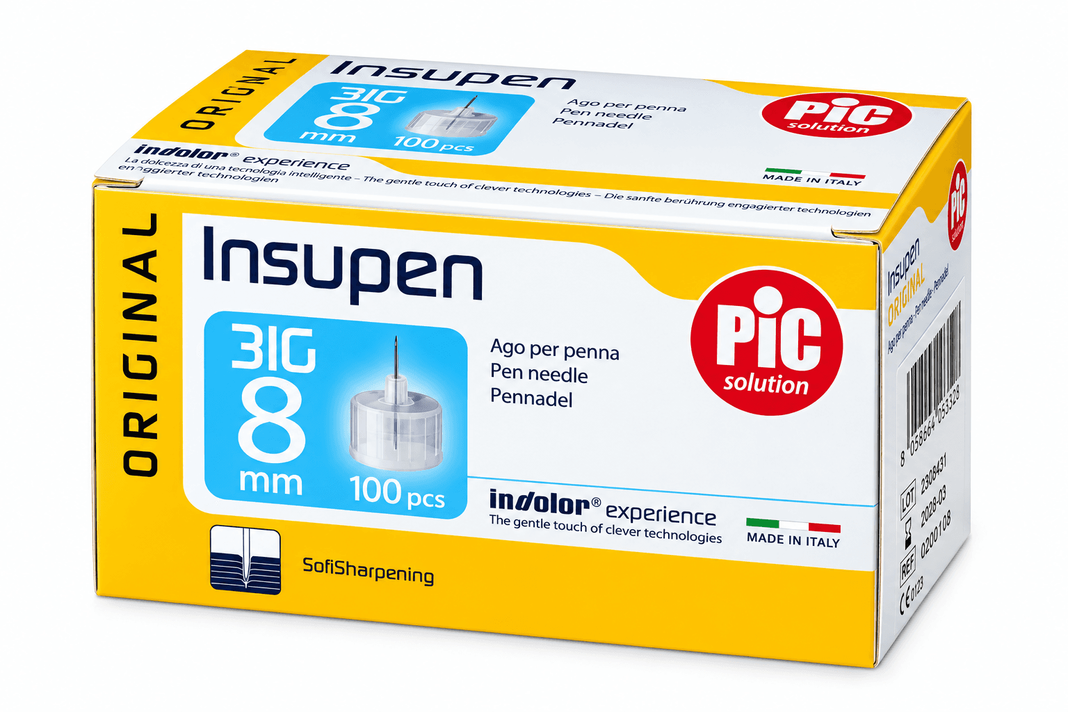 Pic Insupen Advanced 31G x 8mm