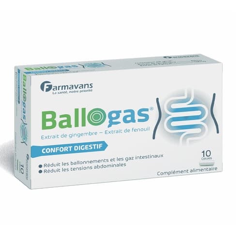 Farmavans Ballogas B/10 Gélules