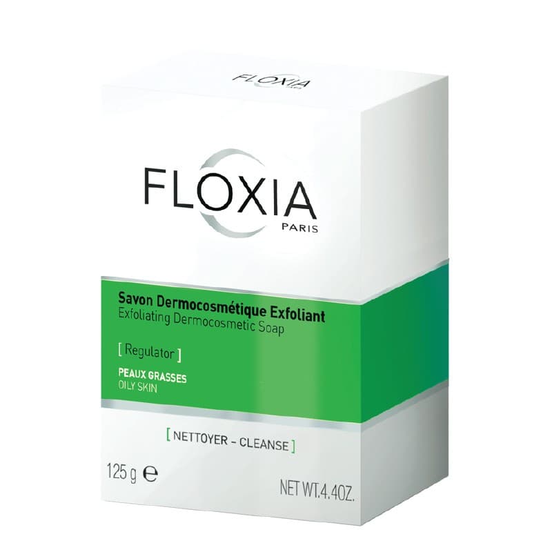 FLOXIA Savon Régulateur Peaux Grasses 125Gr