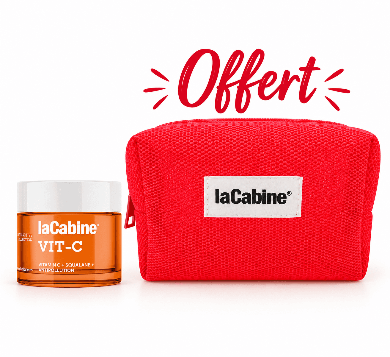 LaCabine Crème Vit C 50mL+Trousse Offerte