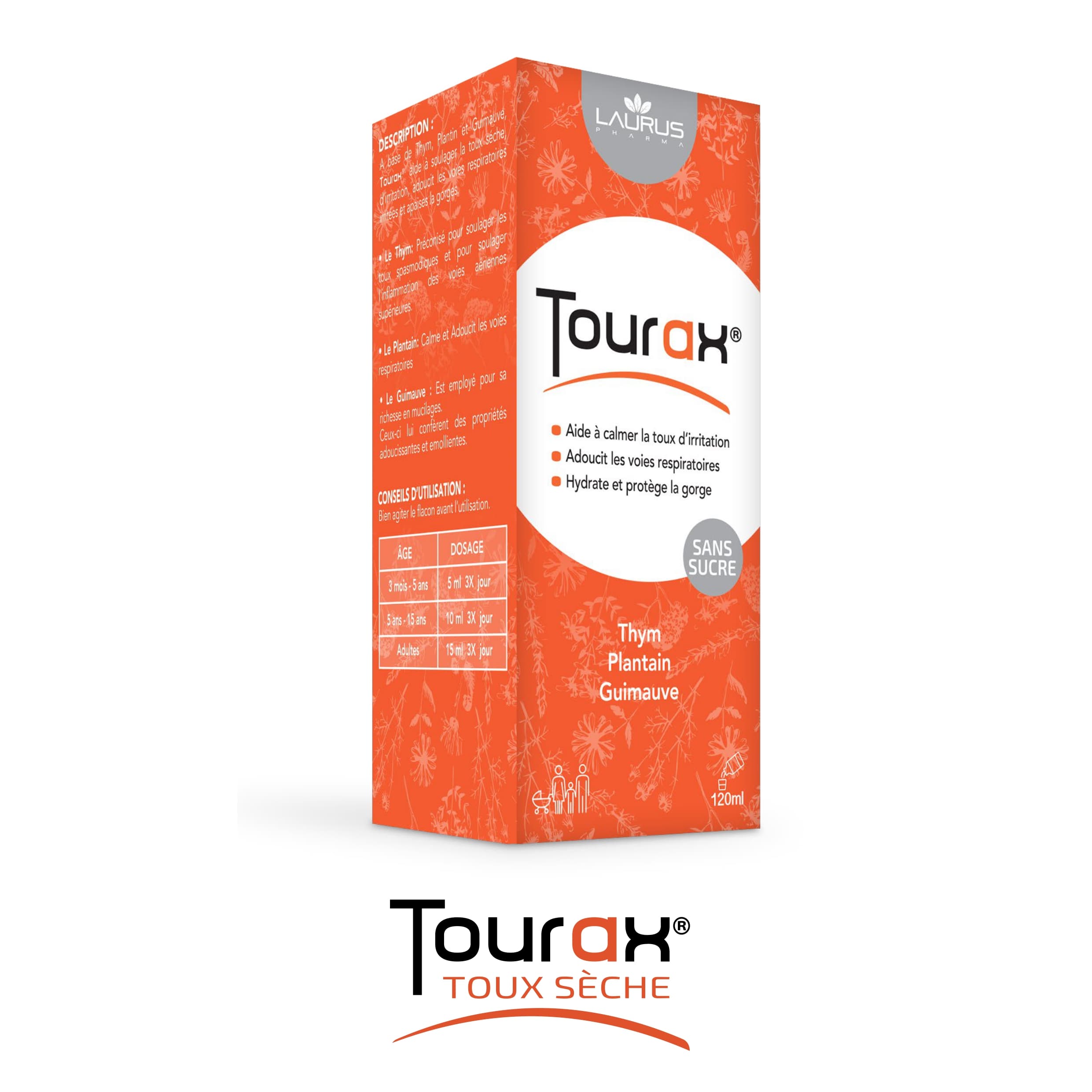 LAURUS Tourax Sirop 120mL