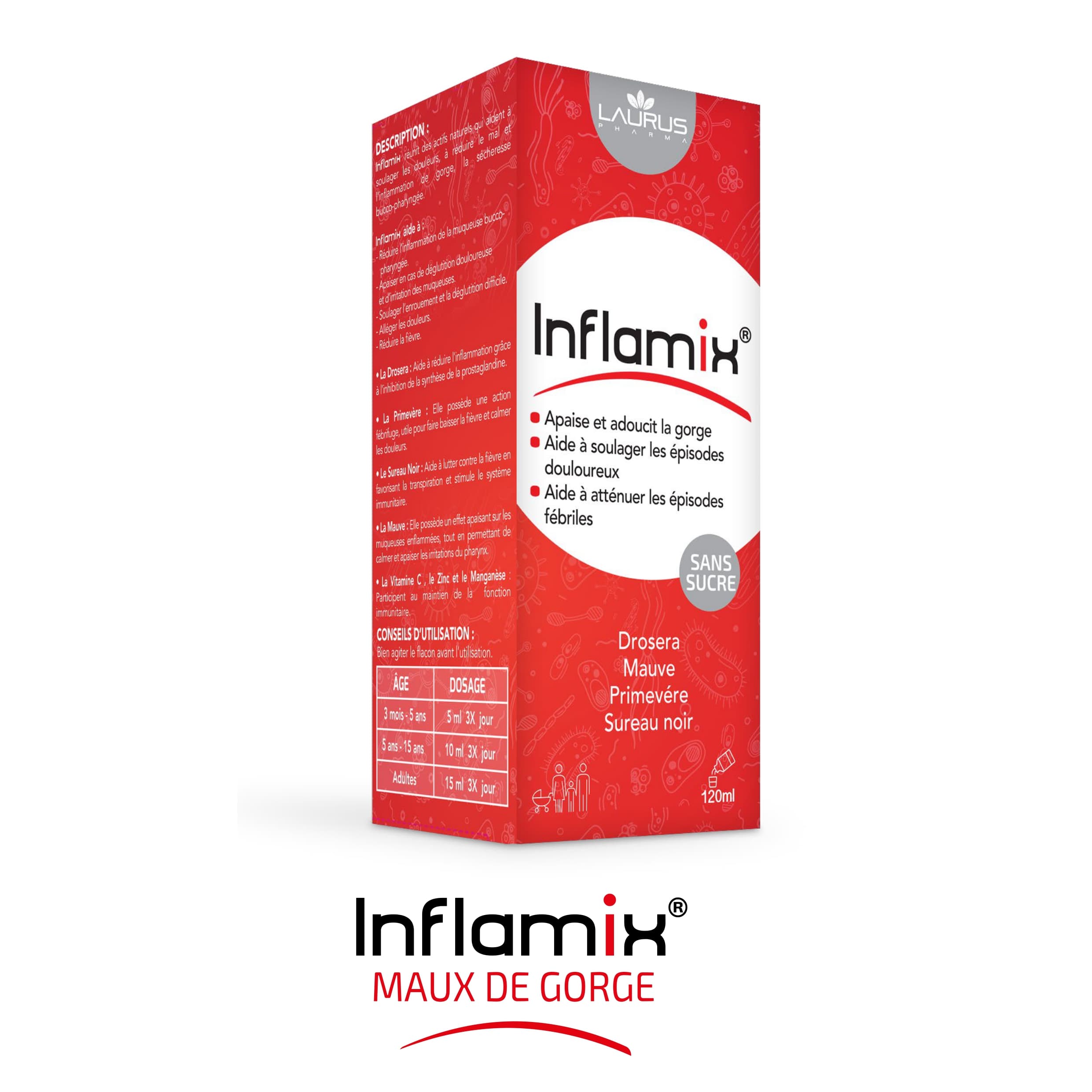 LAURUS Inflamix Sirop 120mL