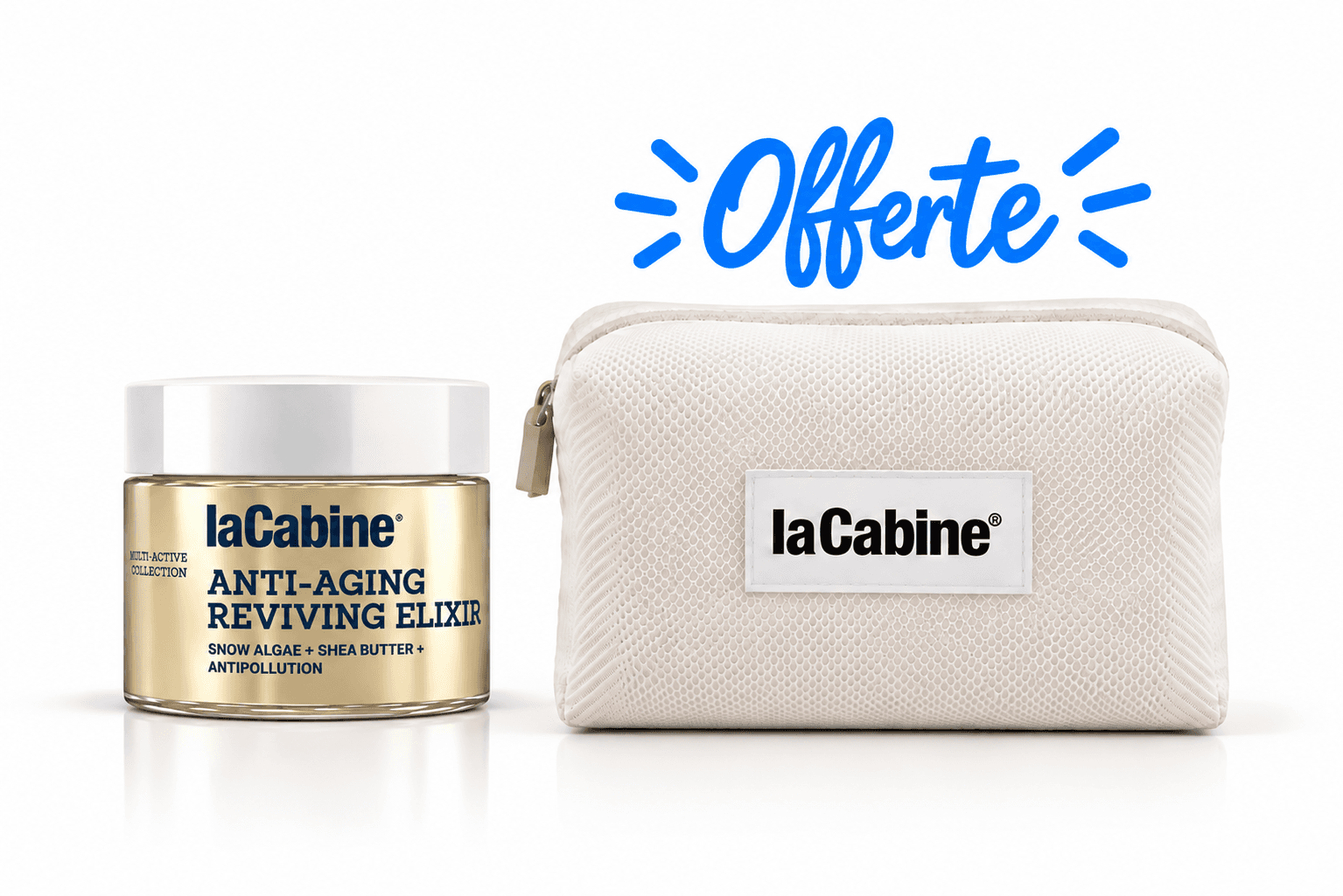 LaCabine Anti-Aging Reviving Elixir Crème 50 mL + Trousse Offerte