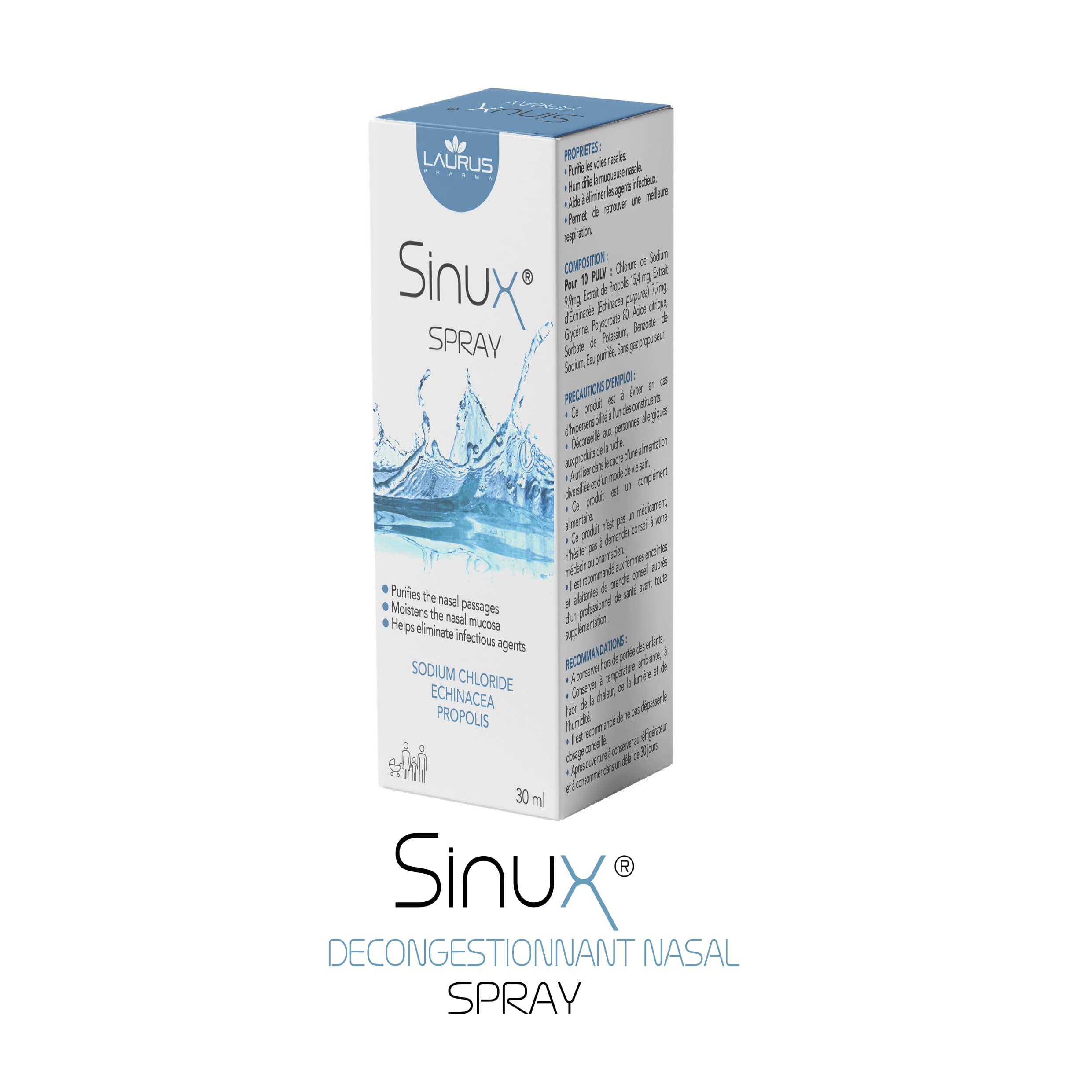 Laurus Sinux Spray Nasal F/30 mL