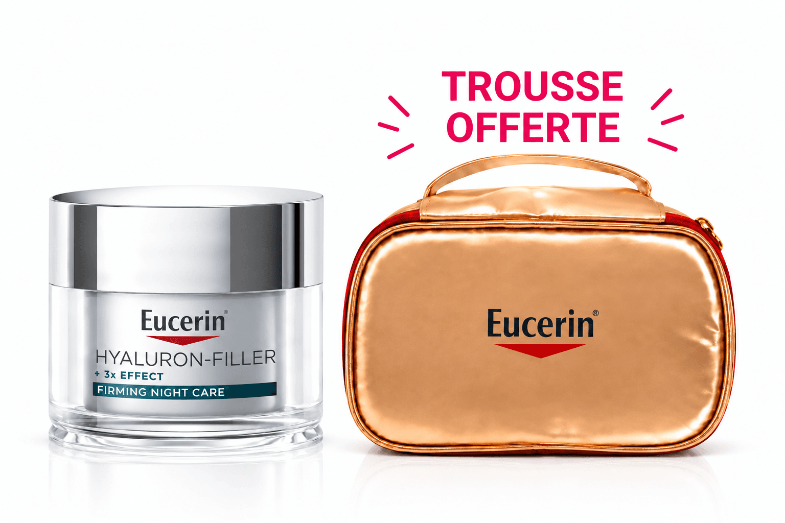 Eucerin Hyaluron Filler +3x Effect Firming Night Care 50mL + Trousse Offerte