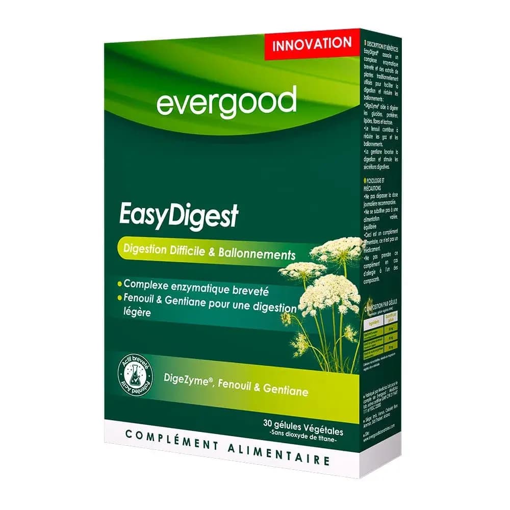 EVERGOOD Easy Digest B/30 Gélules
