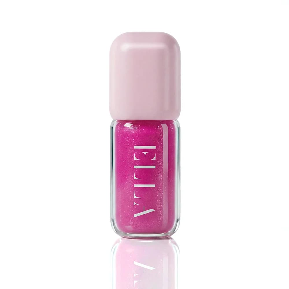 Ella Cosmetics GLOSSY TINTED KISS – PINK BOMB- Gloss Teinté Pailleté 3 en 1 – SPF20 8mL