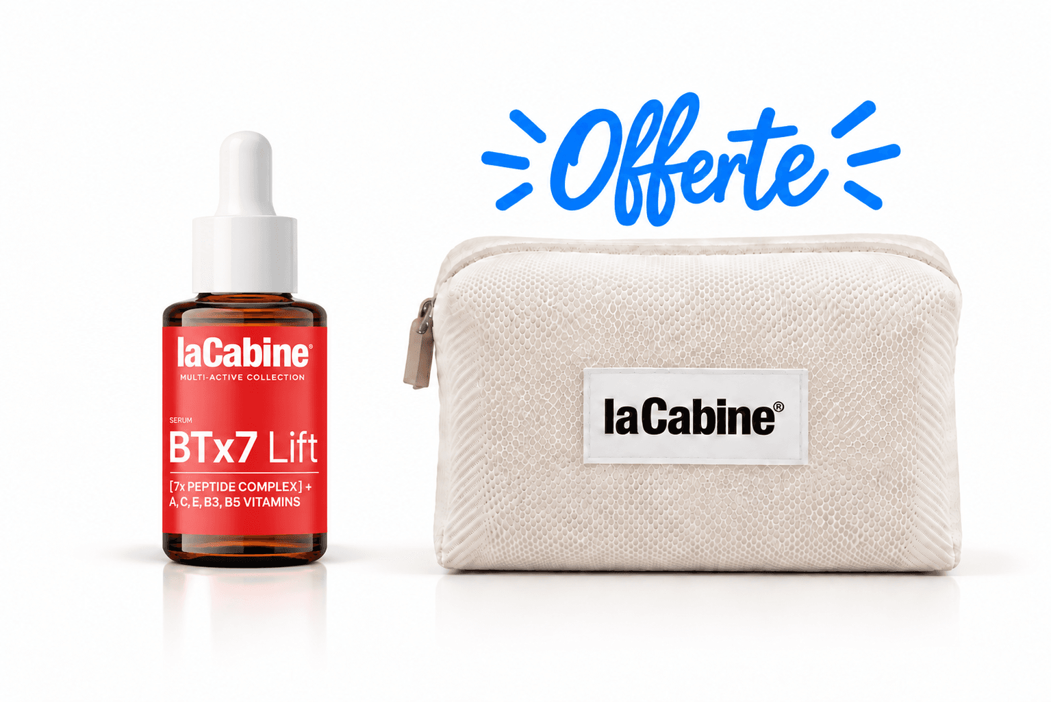 LaCabine Sérum BTx7 Lift 30mL+Trousse Offerte