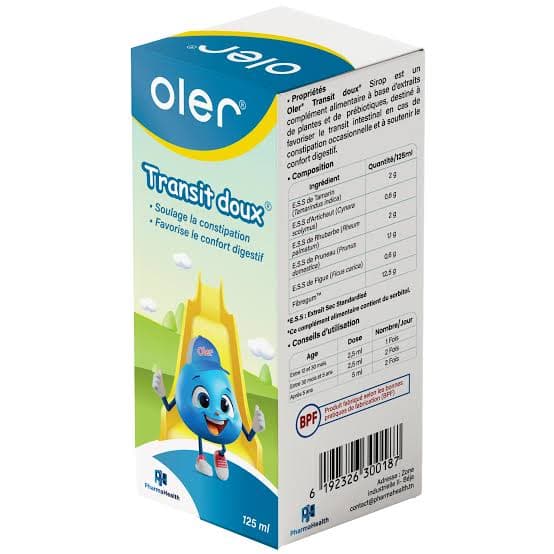 Oler Transit Doux Sirop 125mL