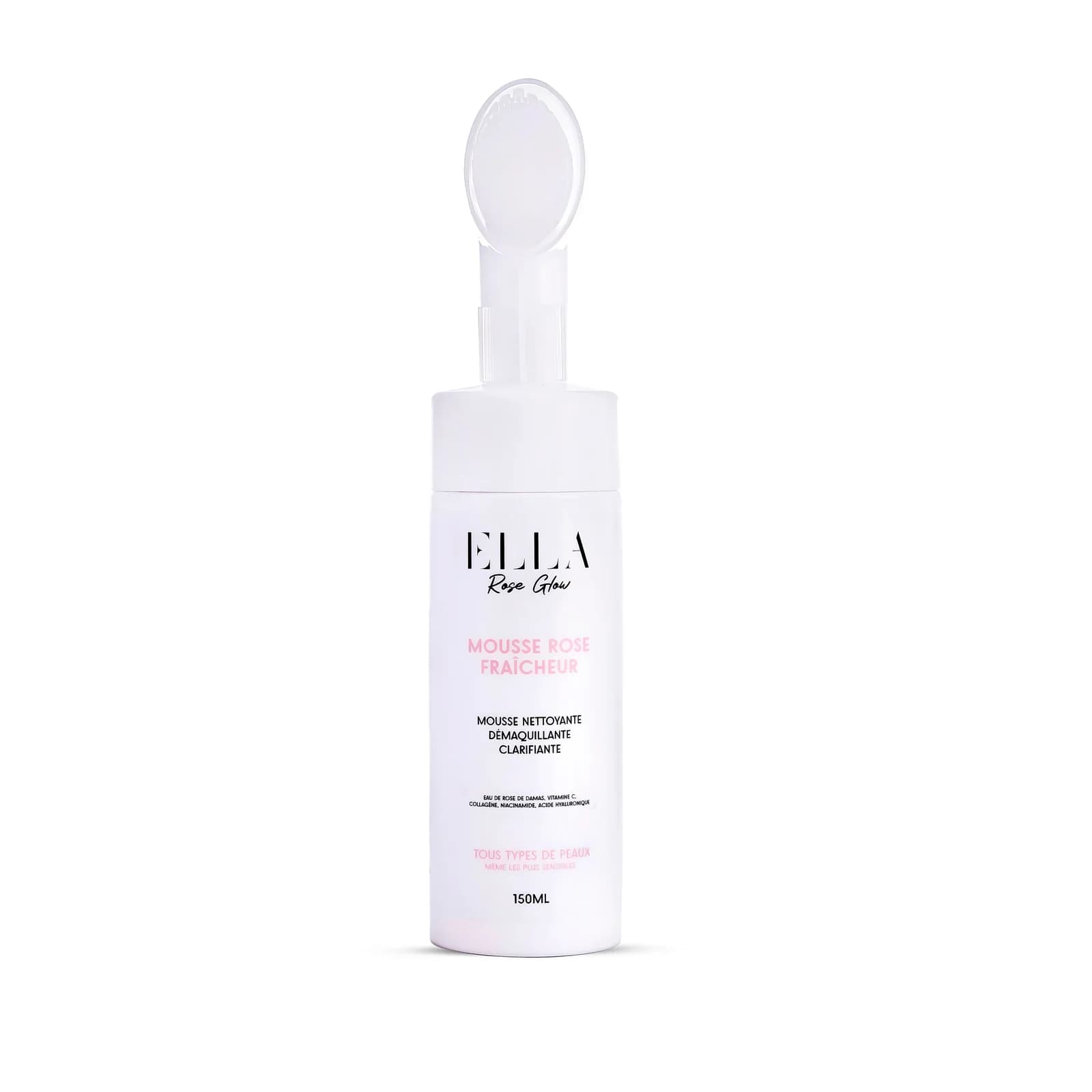 Ella Cosmectics Mousse Rose Fraîcheur 150mL