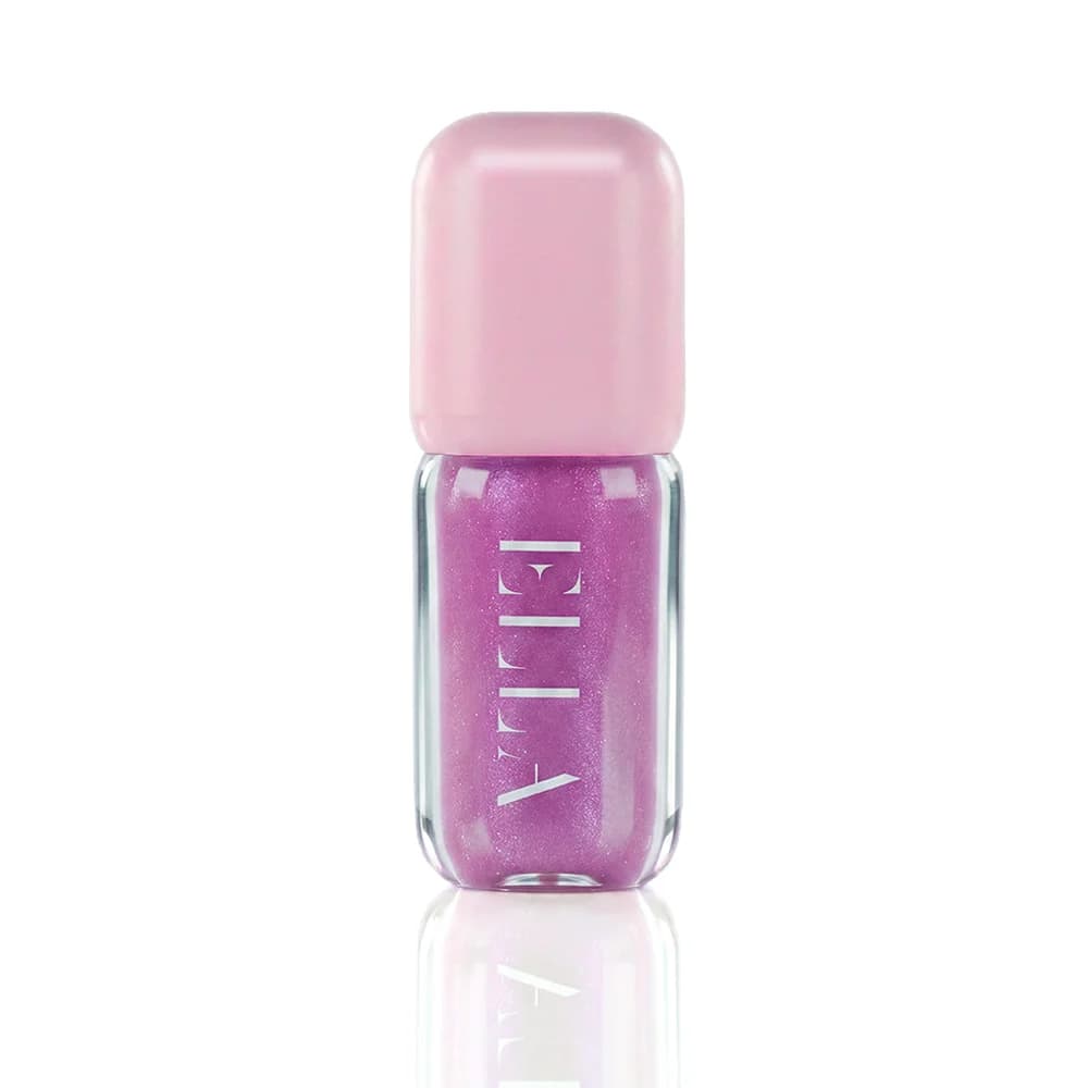 Ella Cosmetics GLOSSY TINTED KISS – SHINY LILAC- Gloss Teinté Pailleté 3 en 1 – SPF20 8mL