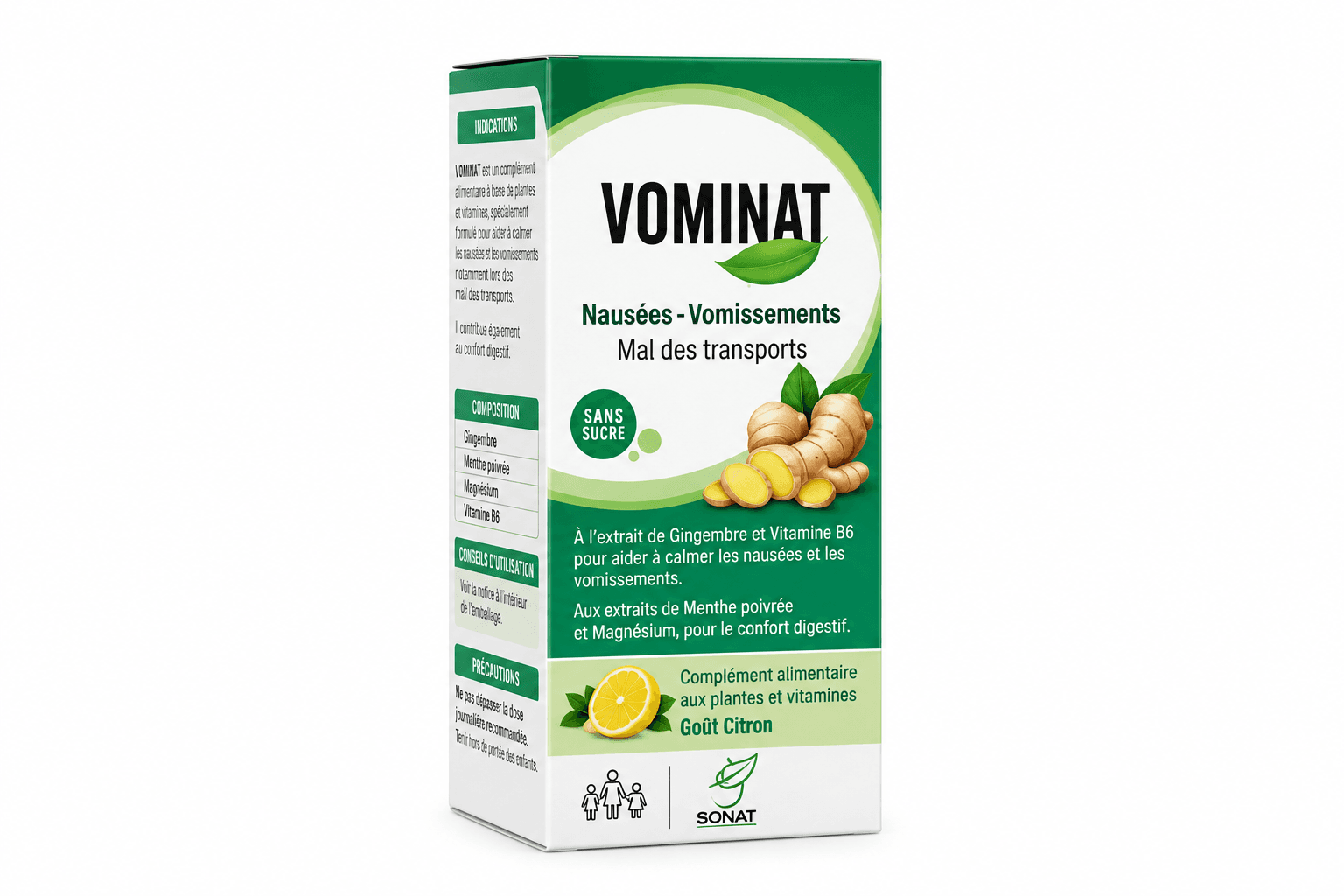 Vominat Adulte Sirop 120mL