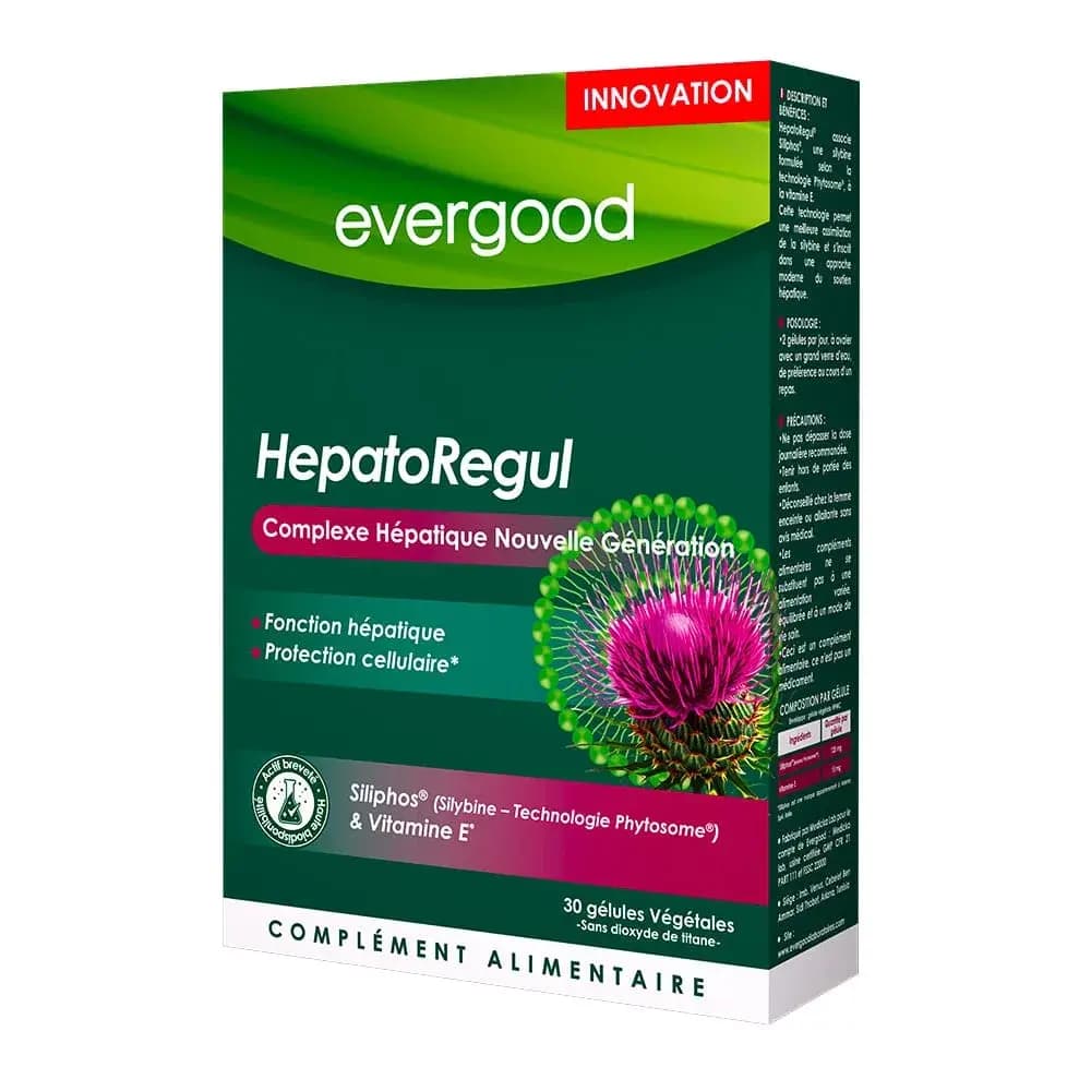 EVERGOOD HepatoRegul B/30 Gélules