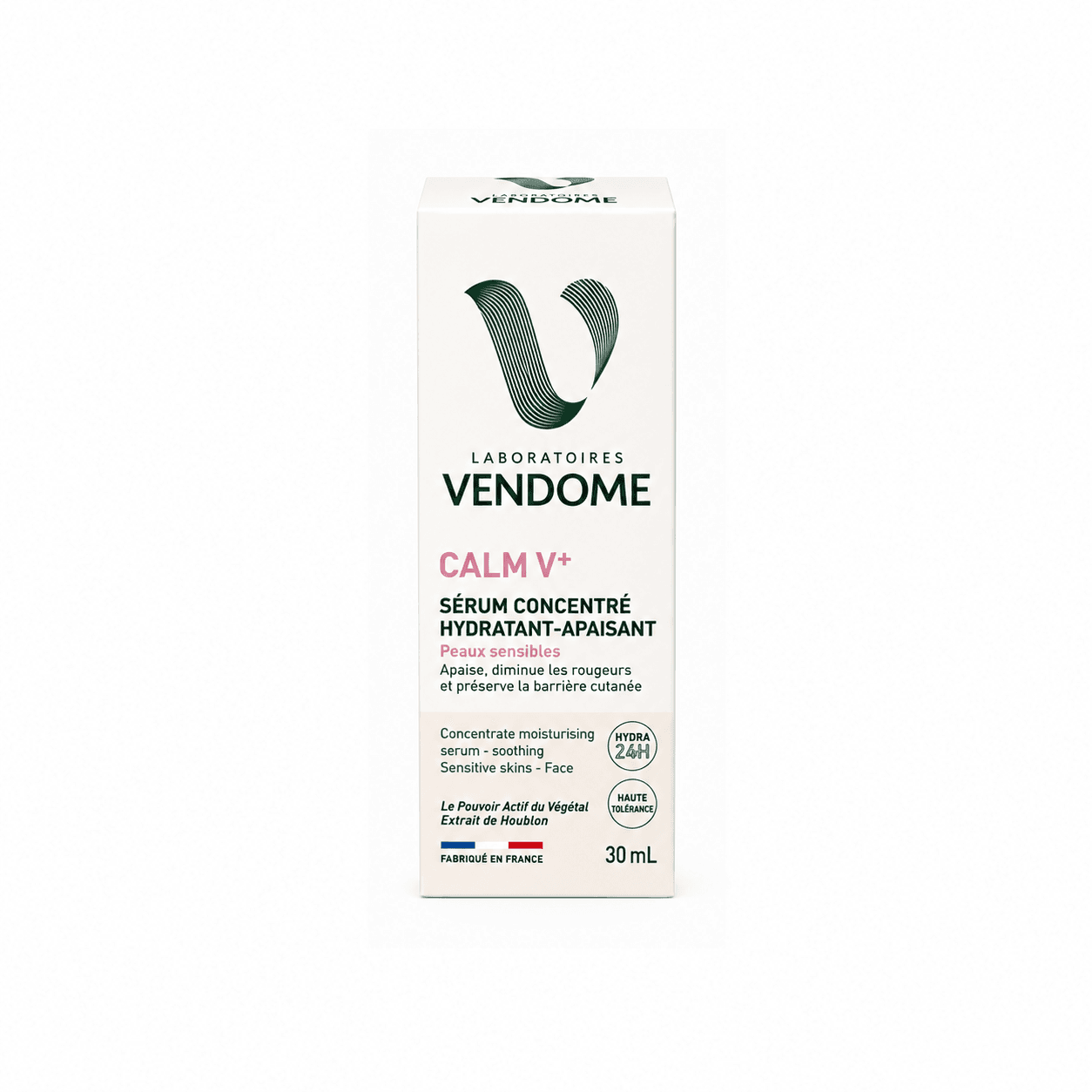Vendôme Calm V+ Sérum Concentré Hydratant Apaisant 30mL