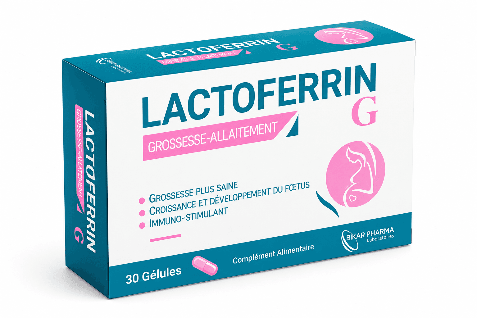 Lactoferrin Grossesse/Allaitement B/30 Gélules