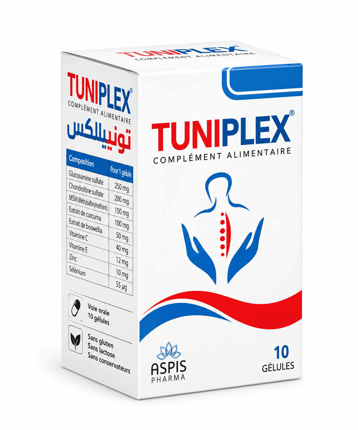 Tuniplex B/10 Gélules