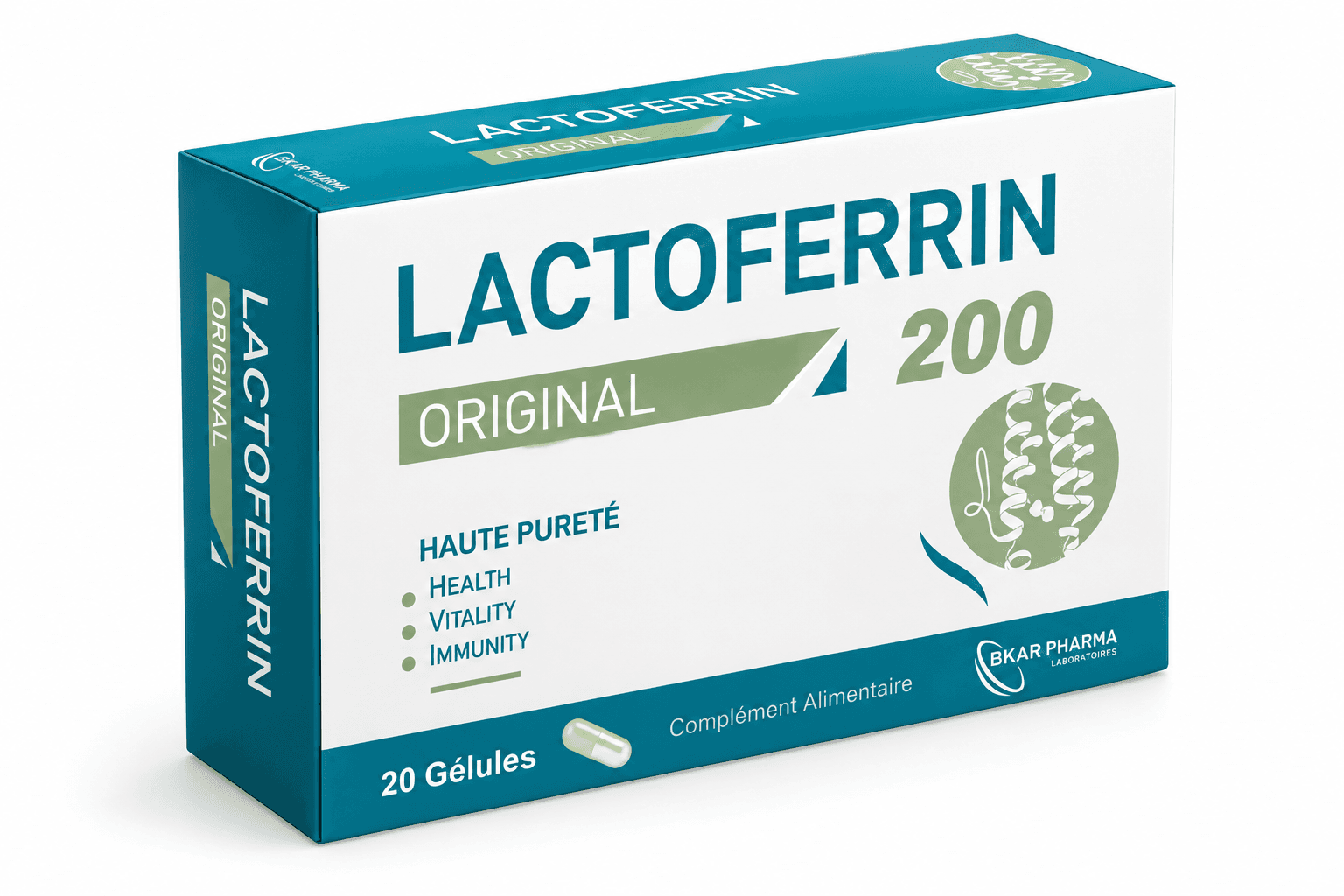 Lactoferrin 200 Original B/20 Gélules