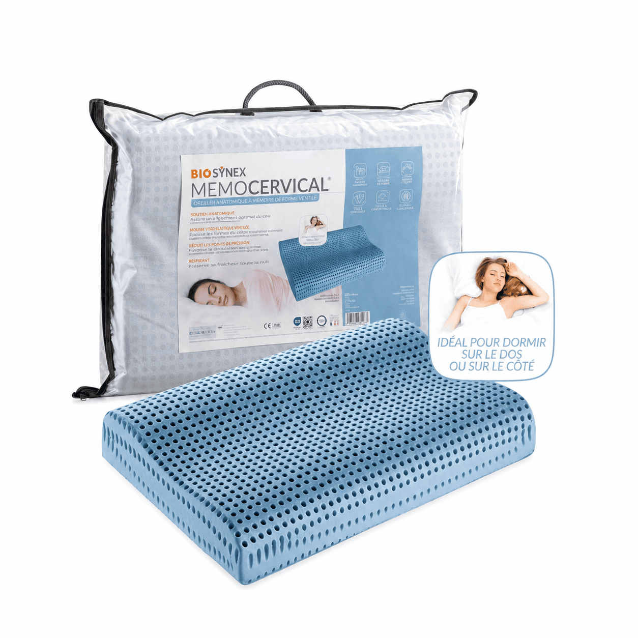 Biosynex Oreiller Memocervical