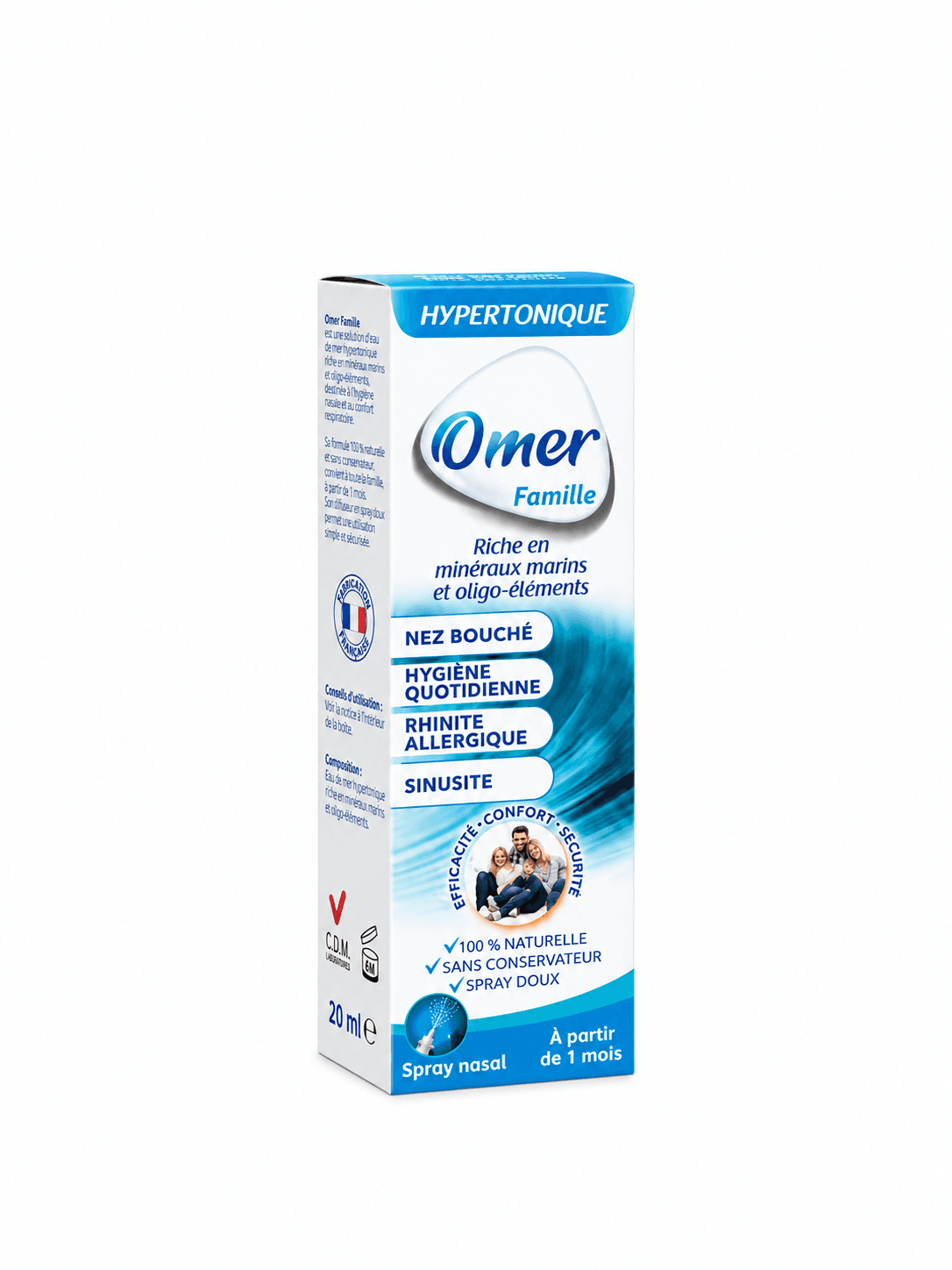 Omer Famille Spray Nasal Hypertonique 30mL