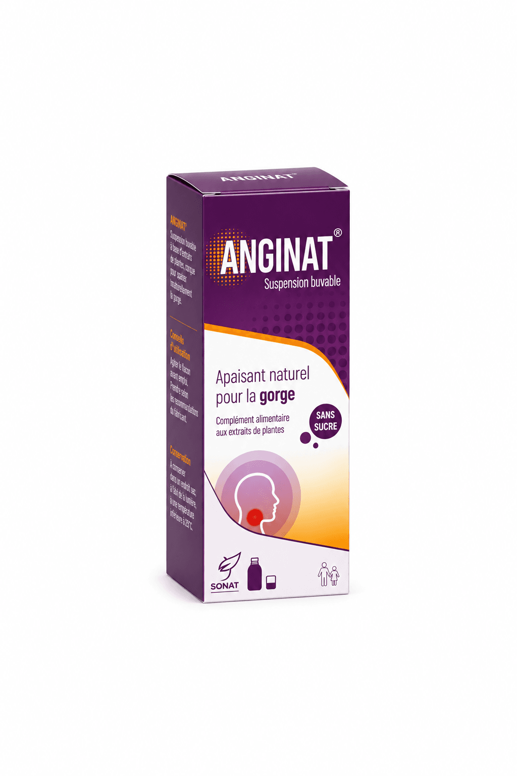 Anginat Sirop Sans Sucre 120mL