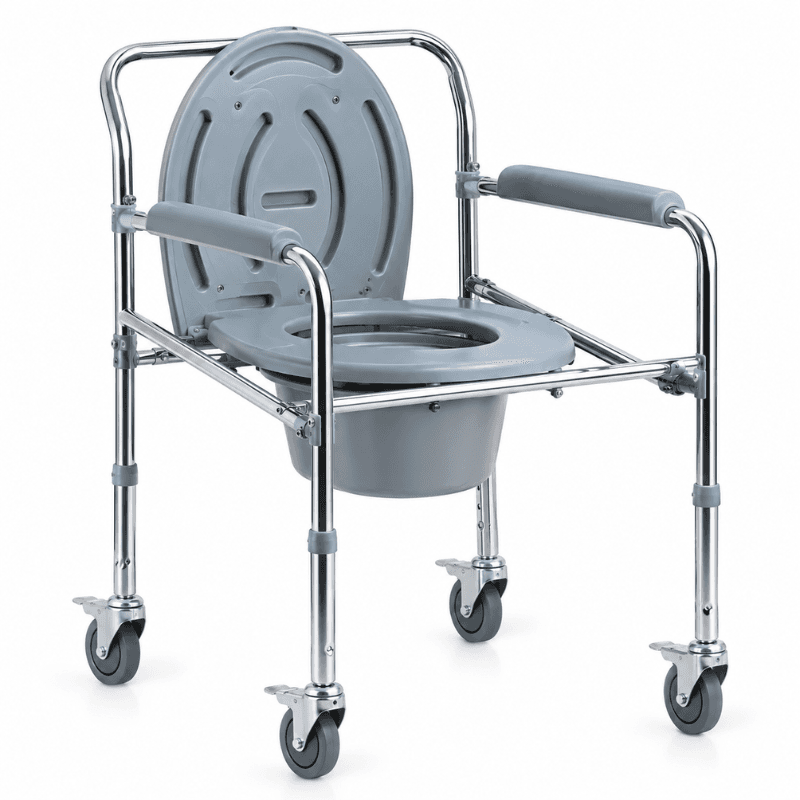 Chaise Toilette Avec Roues