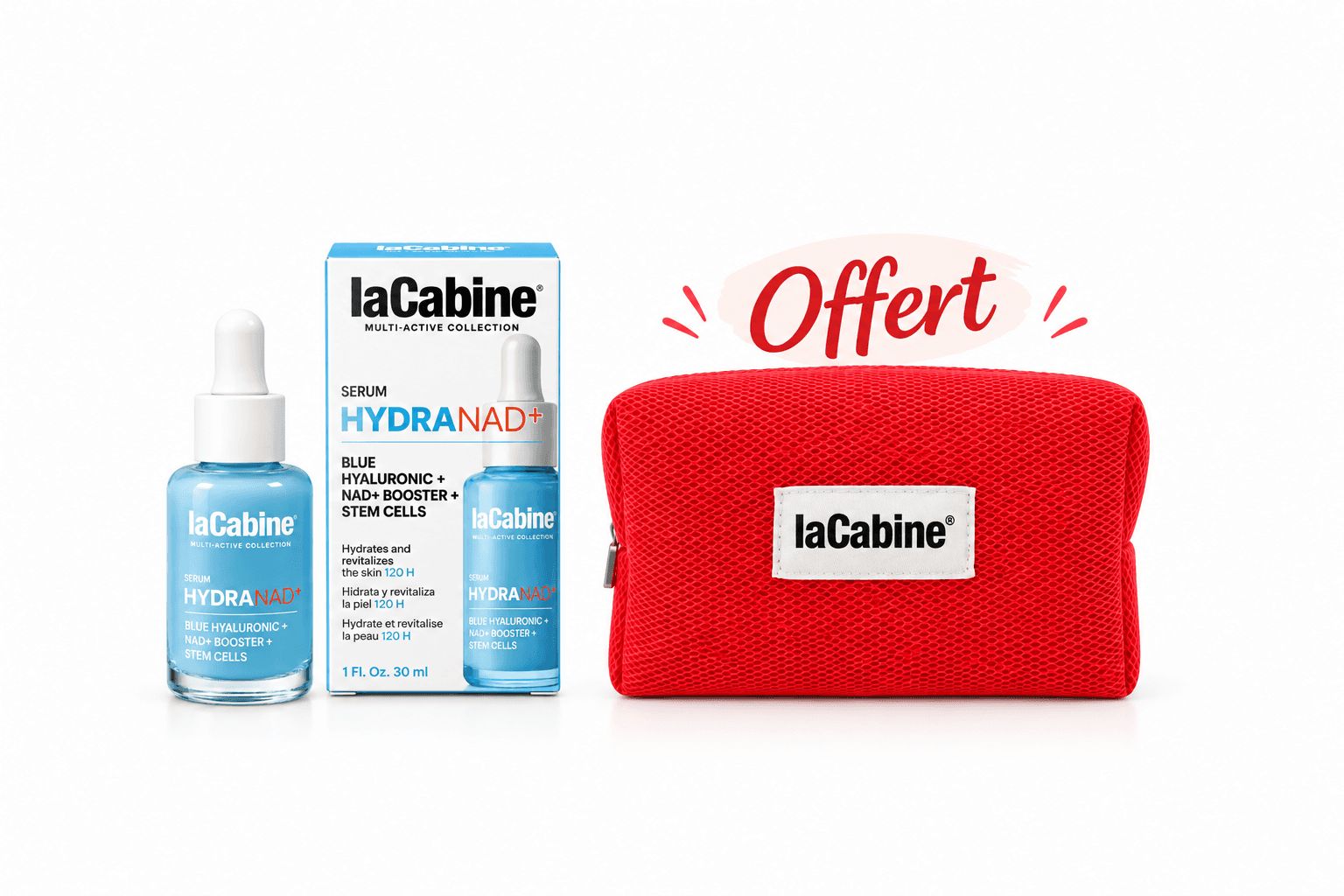 LaCabine HydraNad+ Sérum 30mL+Trousse Offerte