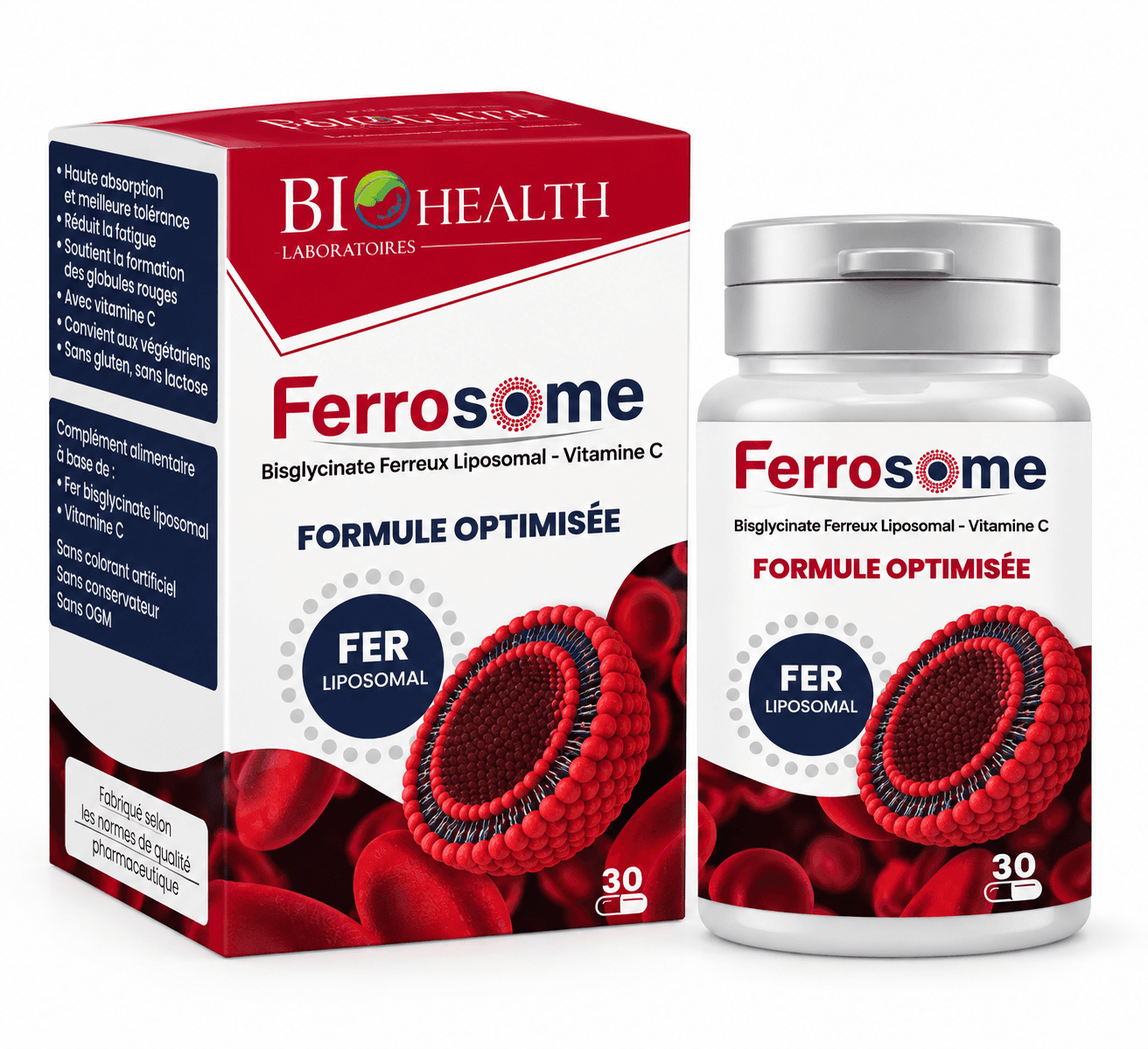 Biohealth Ferrosome B/30 Gélules
