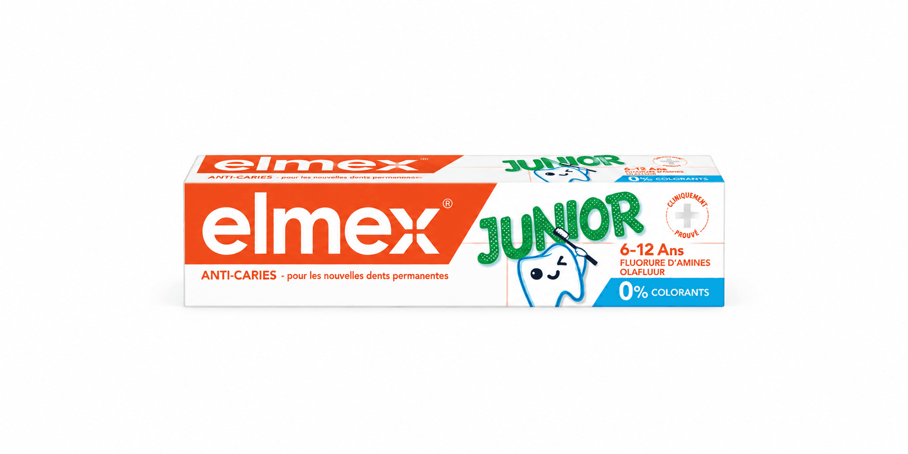 Elmex Dentifrice Junior 6 à 12 ans