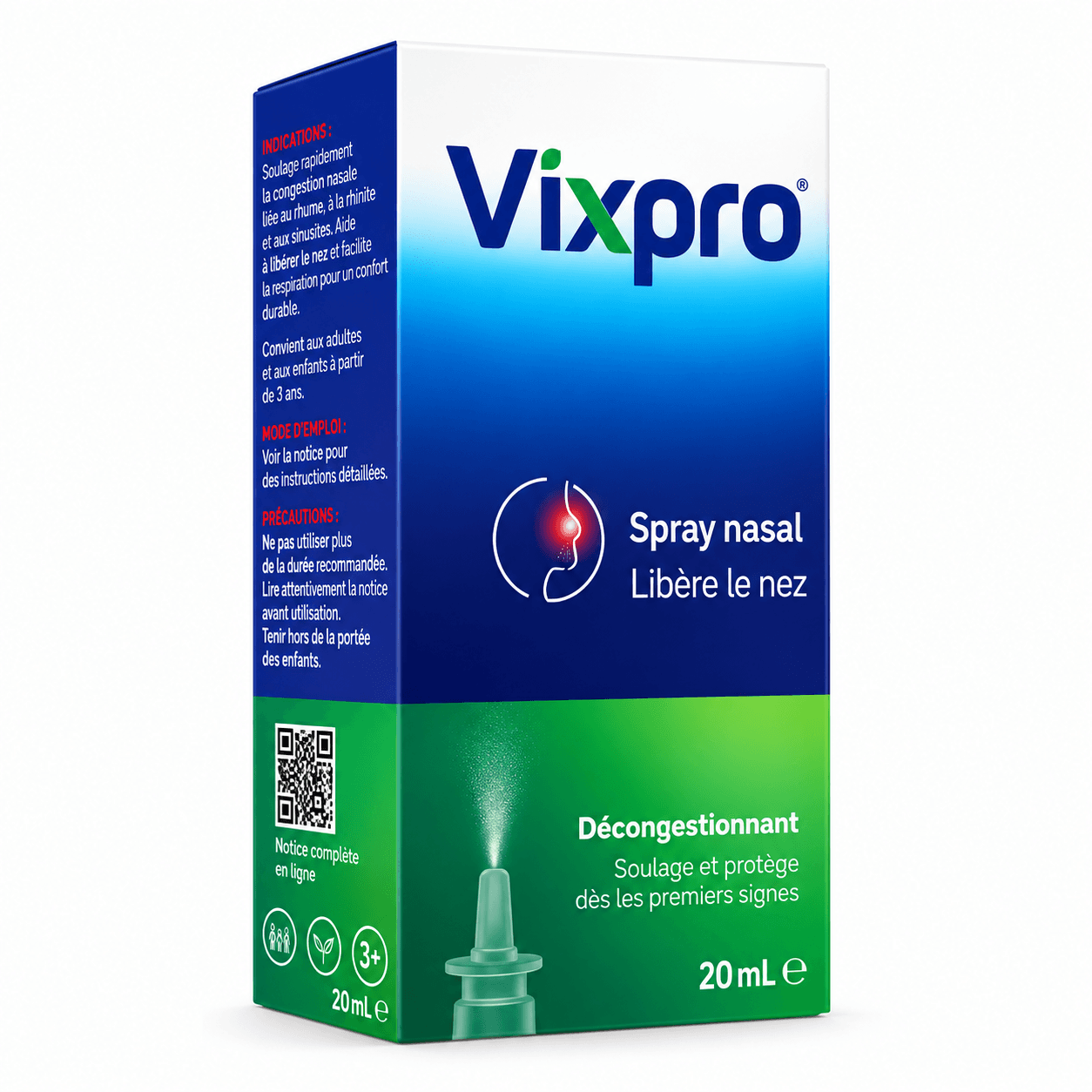 Protis Vixpro Spray Nasal Enfants et Adulte 20mL