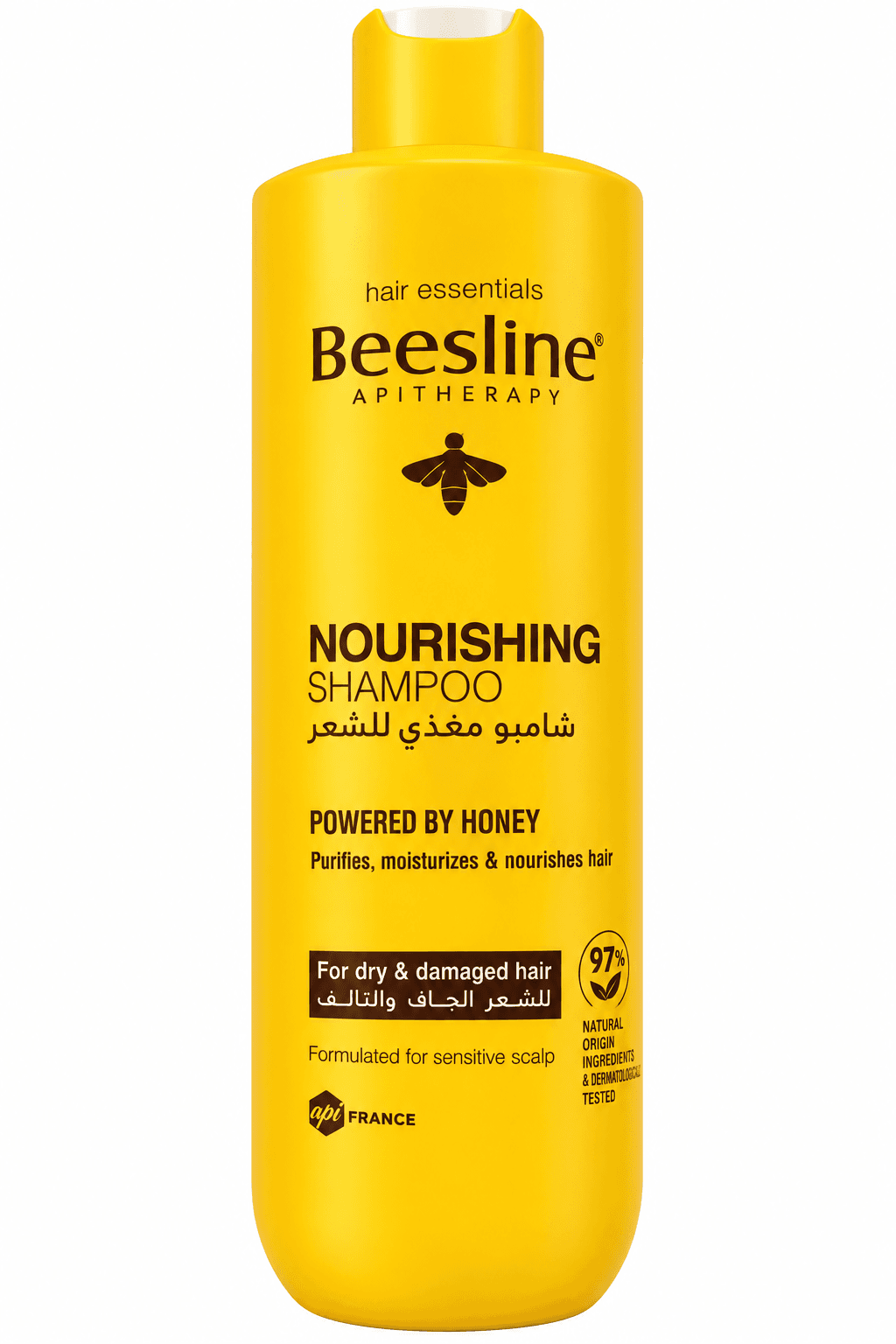 Beesline Shampoing Nourrissant Cheveux Secs 400mL