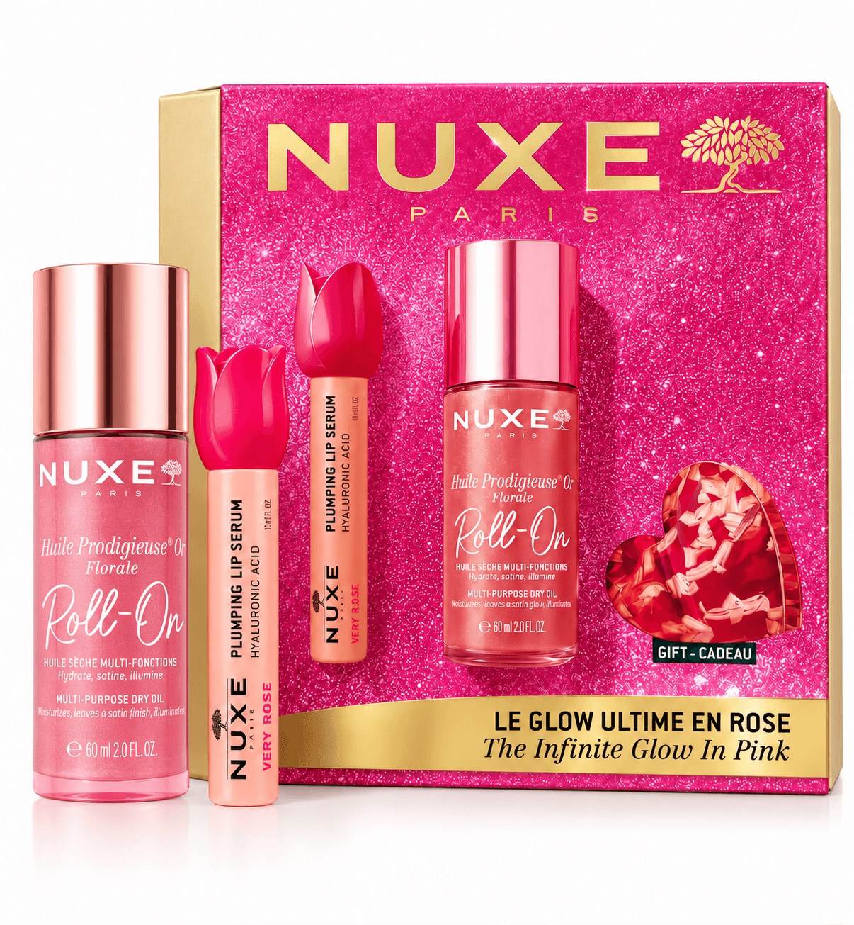 Nuxe Coffret Noël Glow Ultime Rose