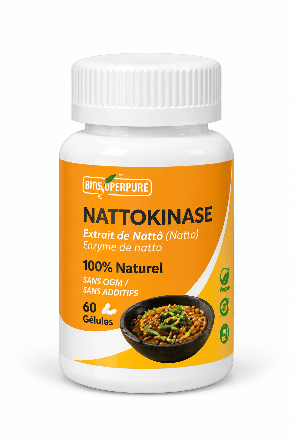 INSPIRANAT Nattokinase B/60 Gélules