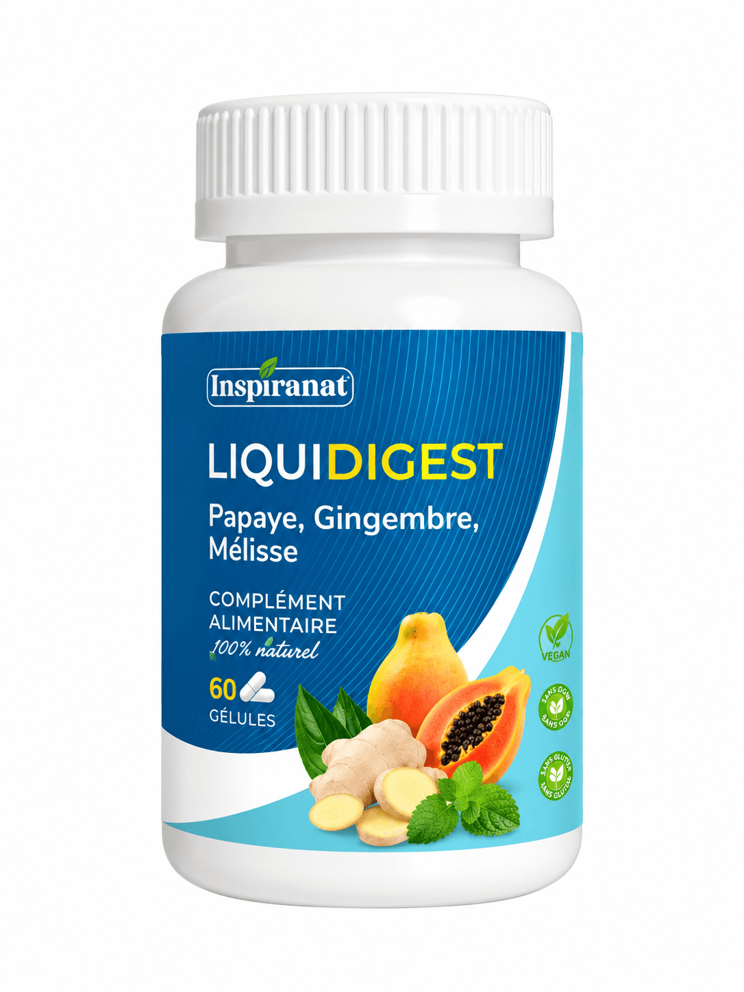 INSPIRANAT Liquidigest B/60 Gélules