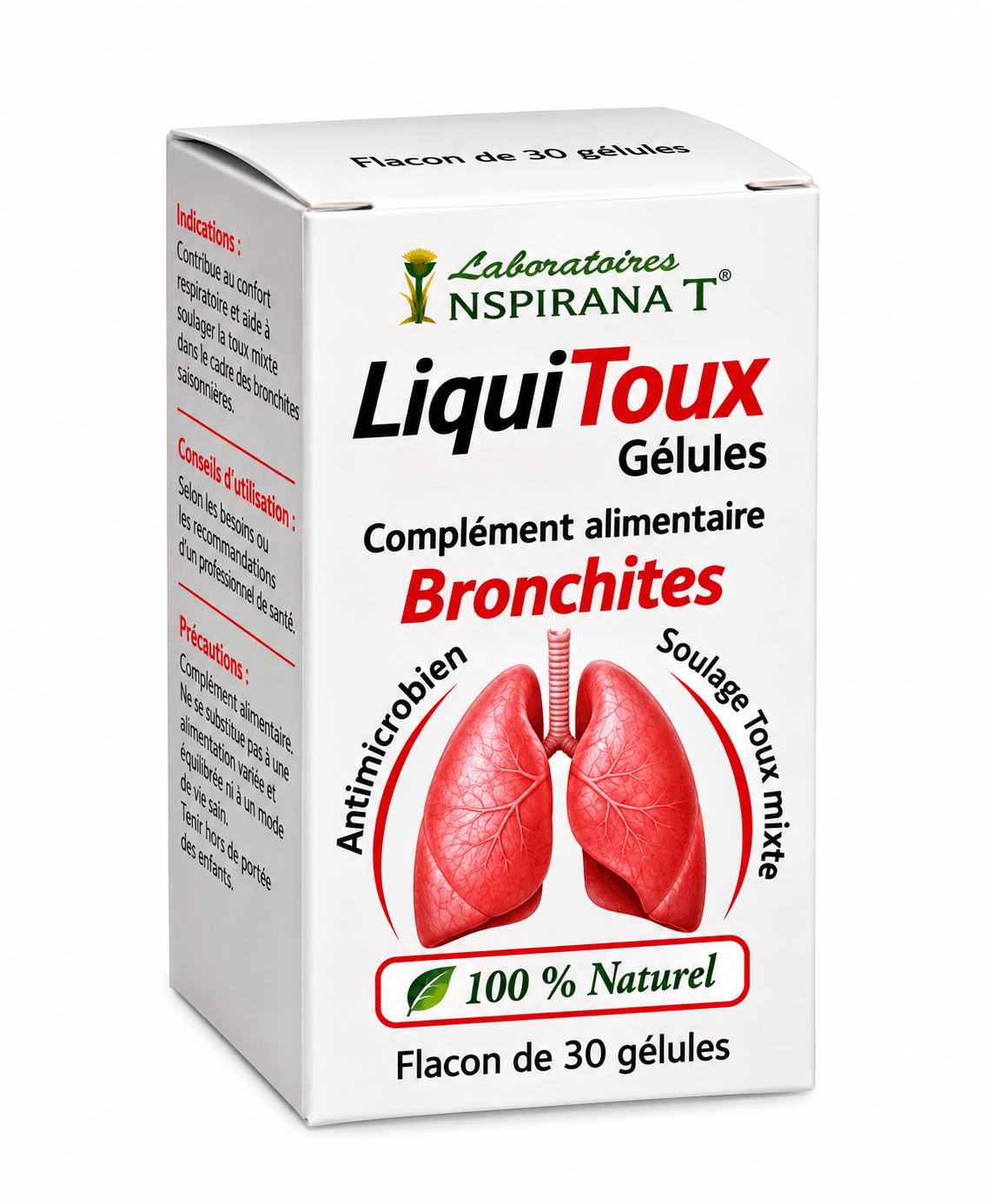 INSPIRANAT LiquiToux B/30 Gélules