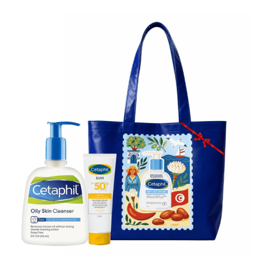 Coffret Cetaphil Peaux Mixtes à Grasses + Sac Offert