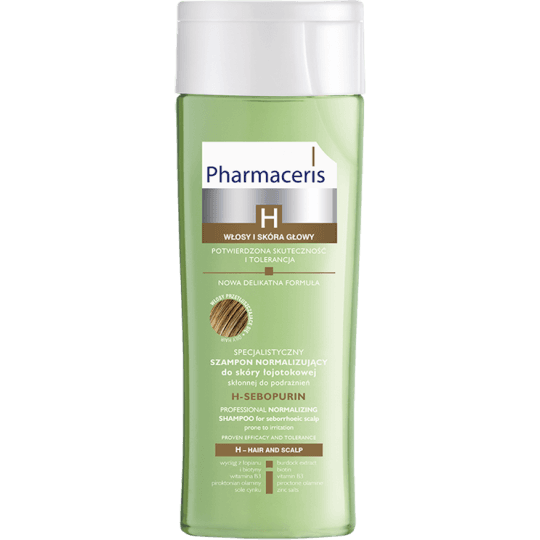 PHARMACERIS SHAMPOOING H-SEBOPURIN CHEVEUX GRAS