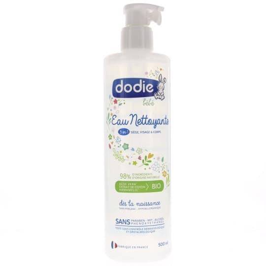 DODIE EAU NETTOYANTE BEBE 3EN1 500ML