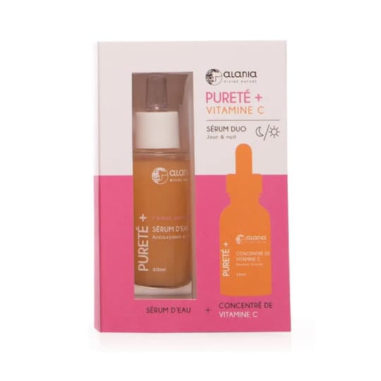 Alania Pureté Vitamine C Sérum Duo Jour et Nuit