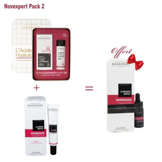 NOVEXPERT PACK 2 : SERUM BOOSTER + CREME + MASQUE