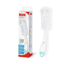 NUK Goupillon 2-en-1 Biberon et Tétine