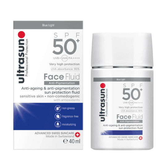 Ultrasun Face Fluid SPF50+ anti-pigmentation