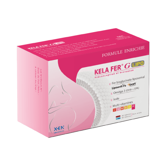 Xen Kela Fer G Lipo Préconception et Grossesse