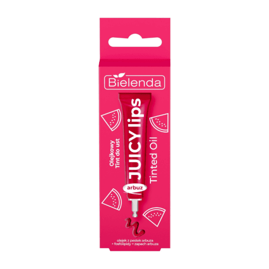 Bielenda Juicy Lips Huile Lèvres Teintée Pastèque 10ml