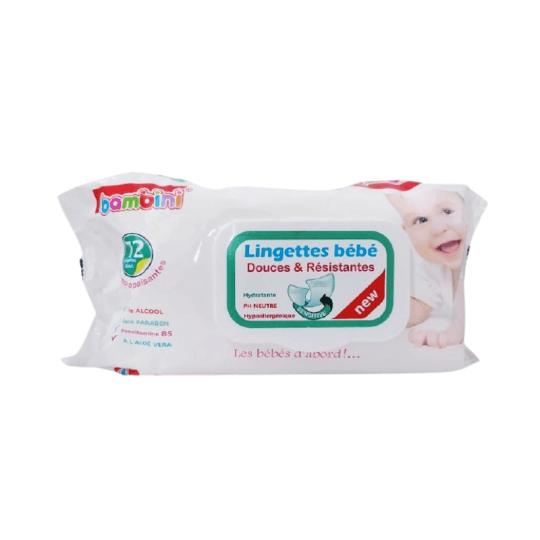 Bambini Lingettes Bébé Douces & Résistantes 72 Pièces