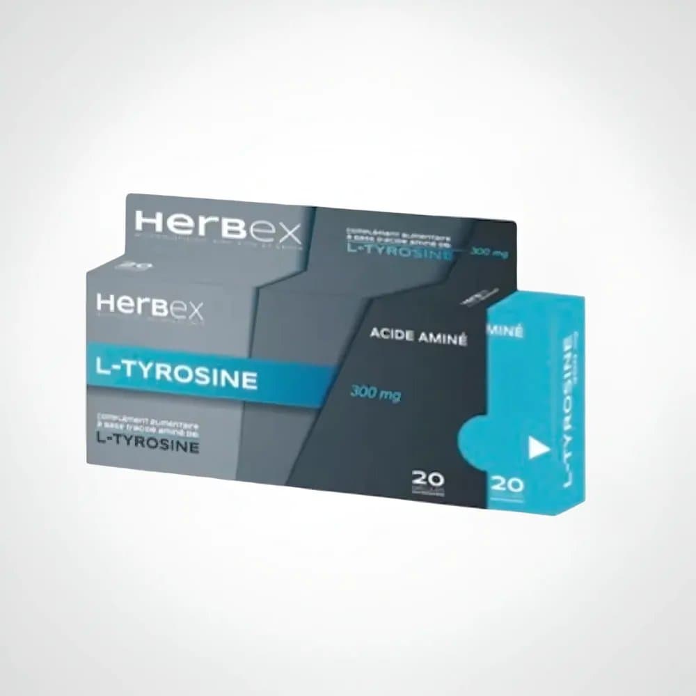 L-TYROSINE 20 Gélules 300 mg